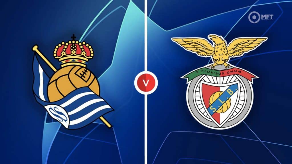 Real Sociedad Vs Benfica Prediction And Betting Tips