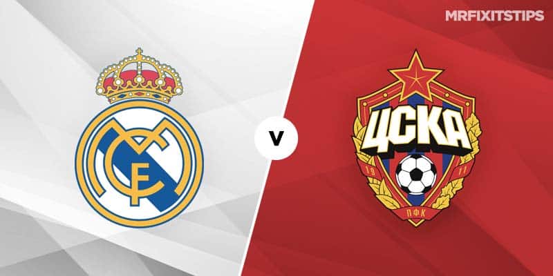 Real Madrid vs CSKA Moscow Betting Tips and Preview