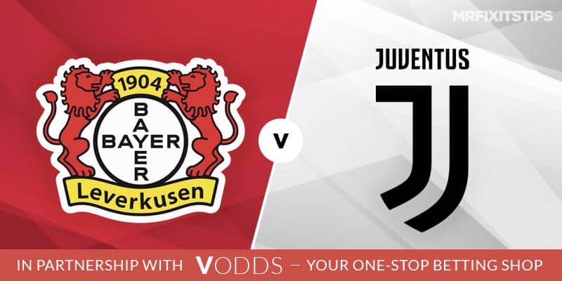 MRF2018 BayerLeverkusenvJuventus VOdds