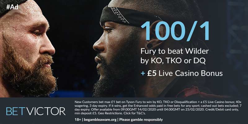 WilderFury BetVictor