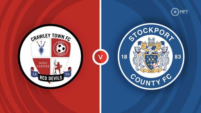 Crawley Town vs Stockport County Prediction and Betting Tips