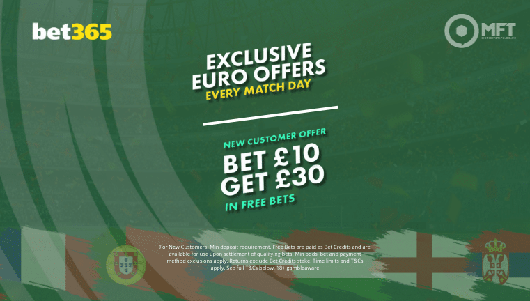 Bet365 euro offer