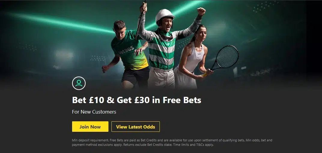 bet365 bonus code: Enter MFT365 for £30 in free bets on the Old Firm