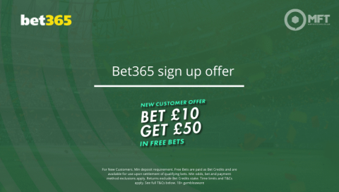 Bet365 sign up offer: £50 in free bets Dec 2024