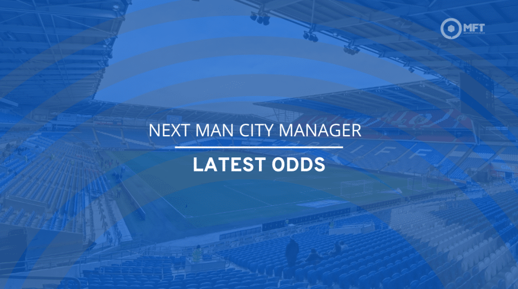 Next Man City manager odds