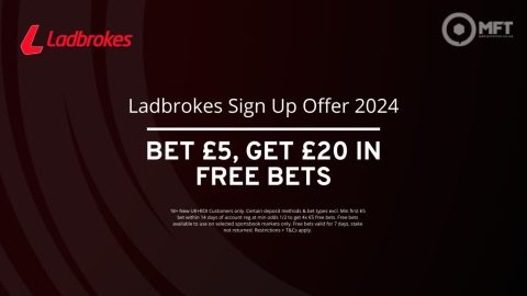 Ladbrokes Sign Up Offer 2025: Get £20 in Free Bets