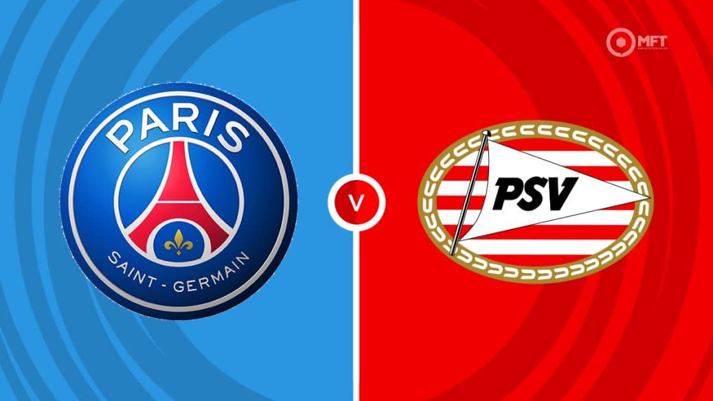 PSG v PSV Eindhoven