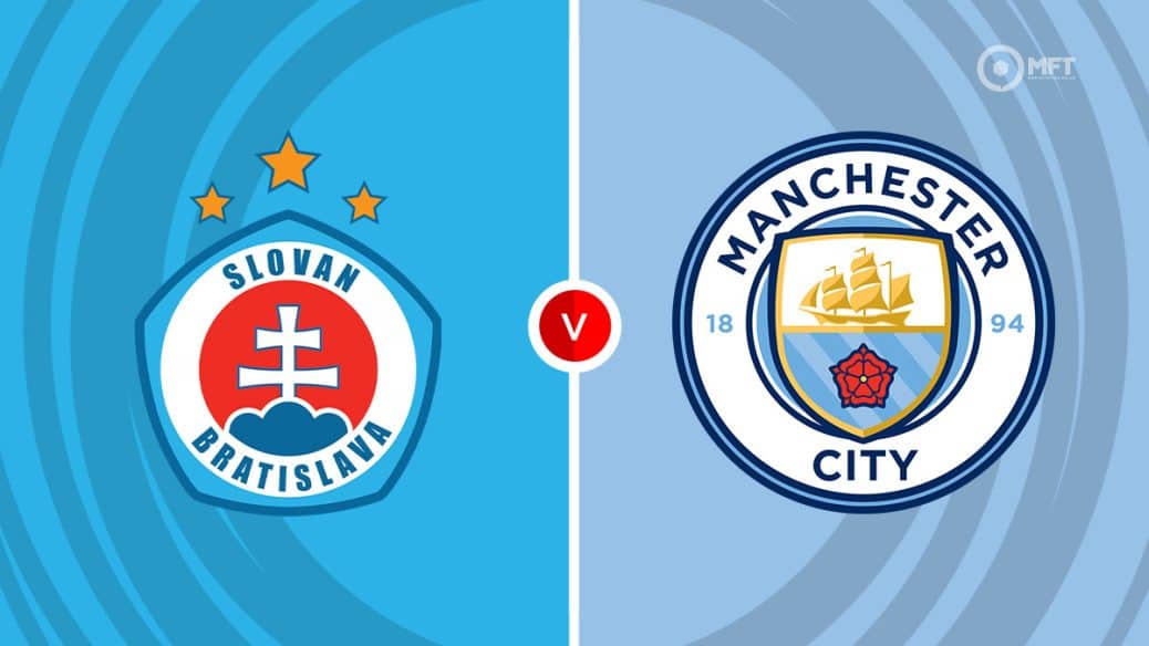 Slovan Bratislava v Man City prediction