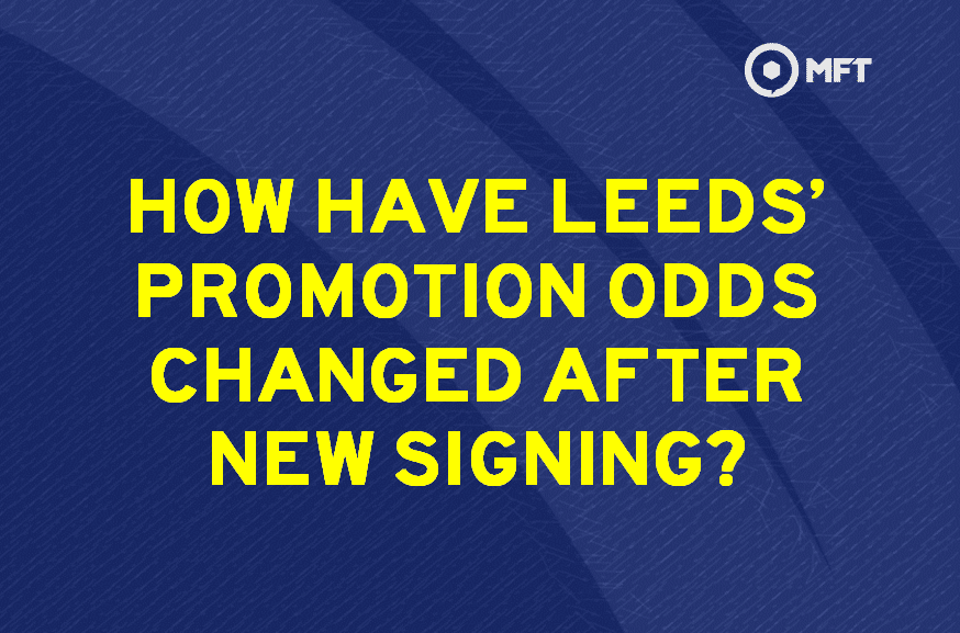 How Leeds' promotion odds are affected by Josuha Guilavogui signing