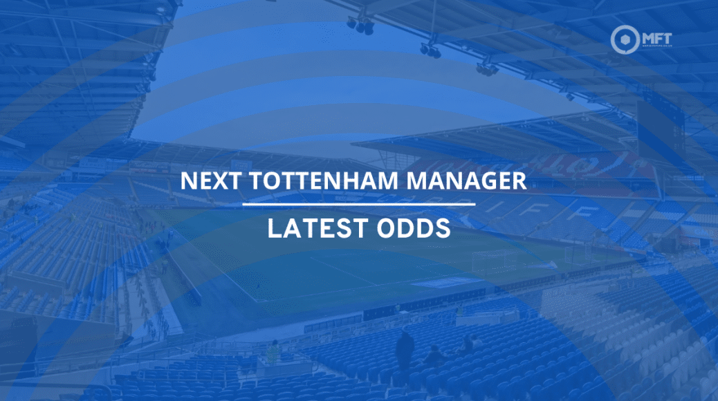 Next Tottenham manager odds