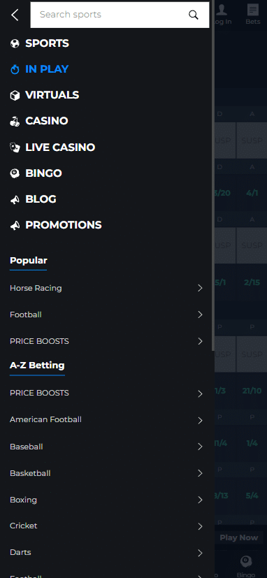 Rhino bet in play betting