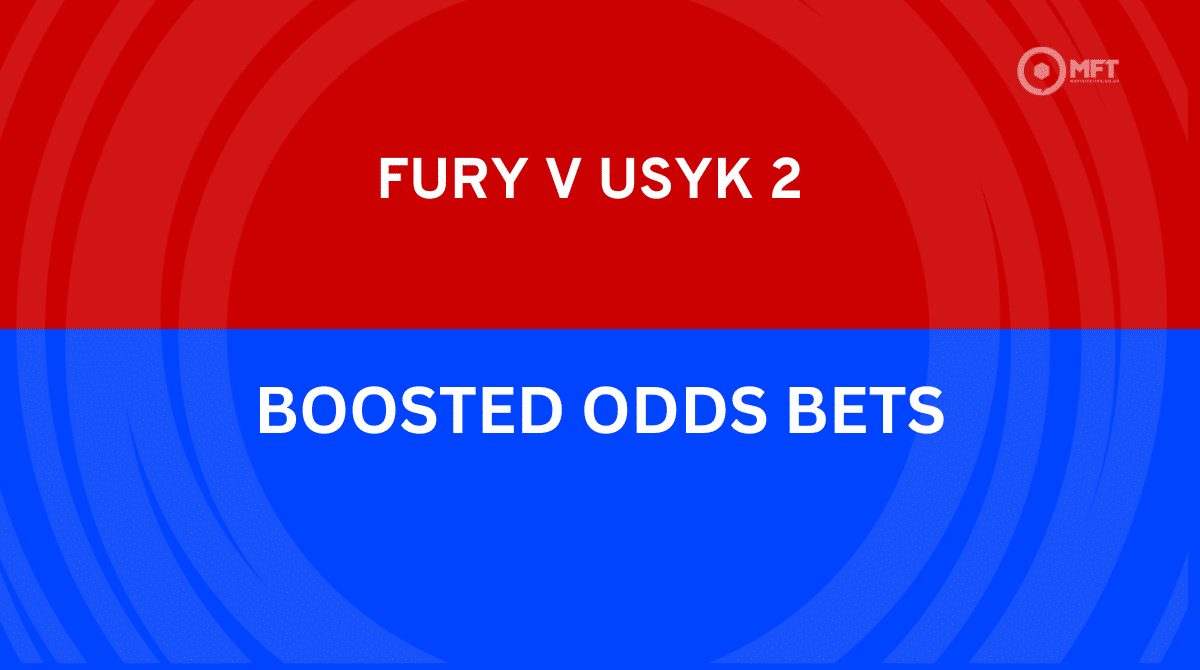 Top boosted odds bets for Fury vs Usyk 2