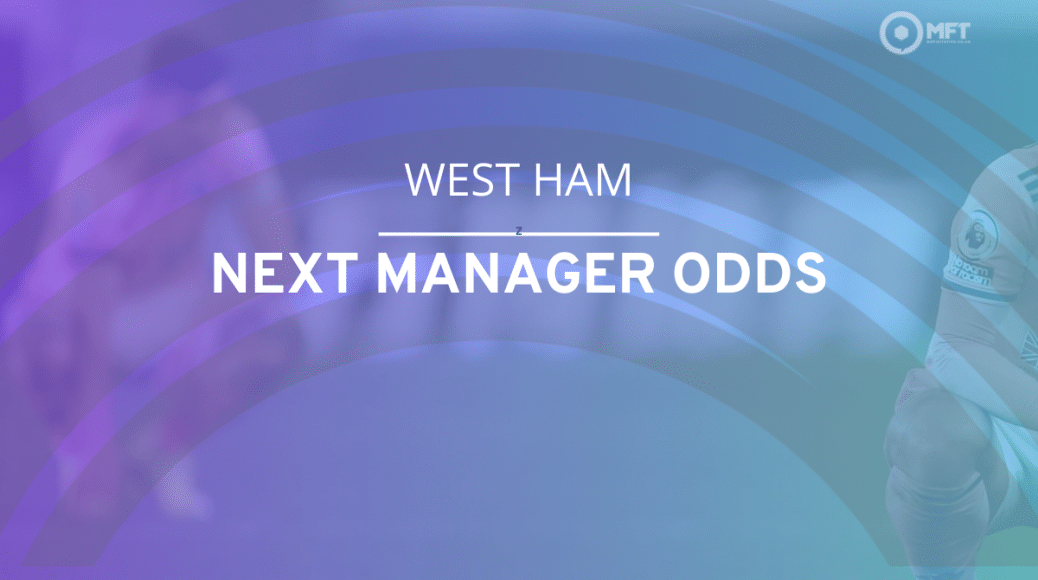 West Ham next manager odds