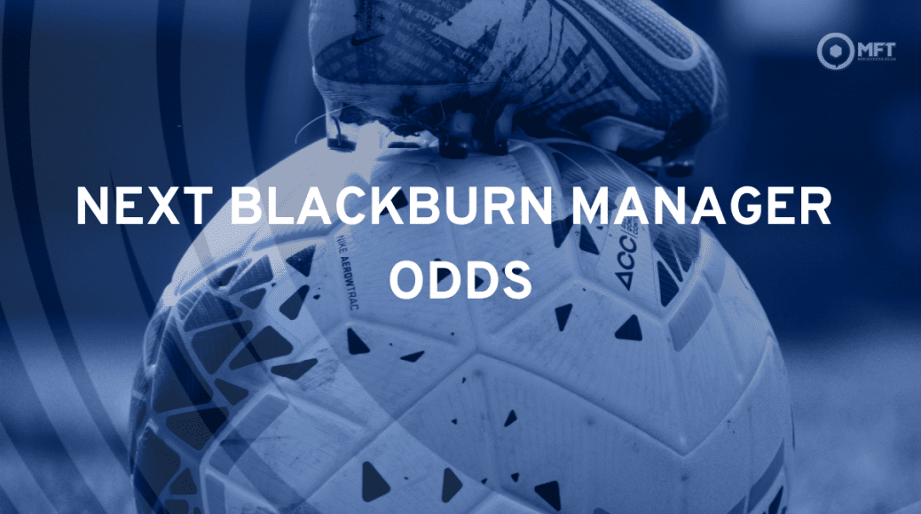 Next Blackburn manager odds