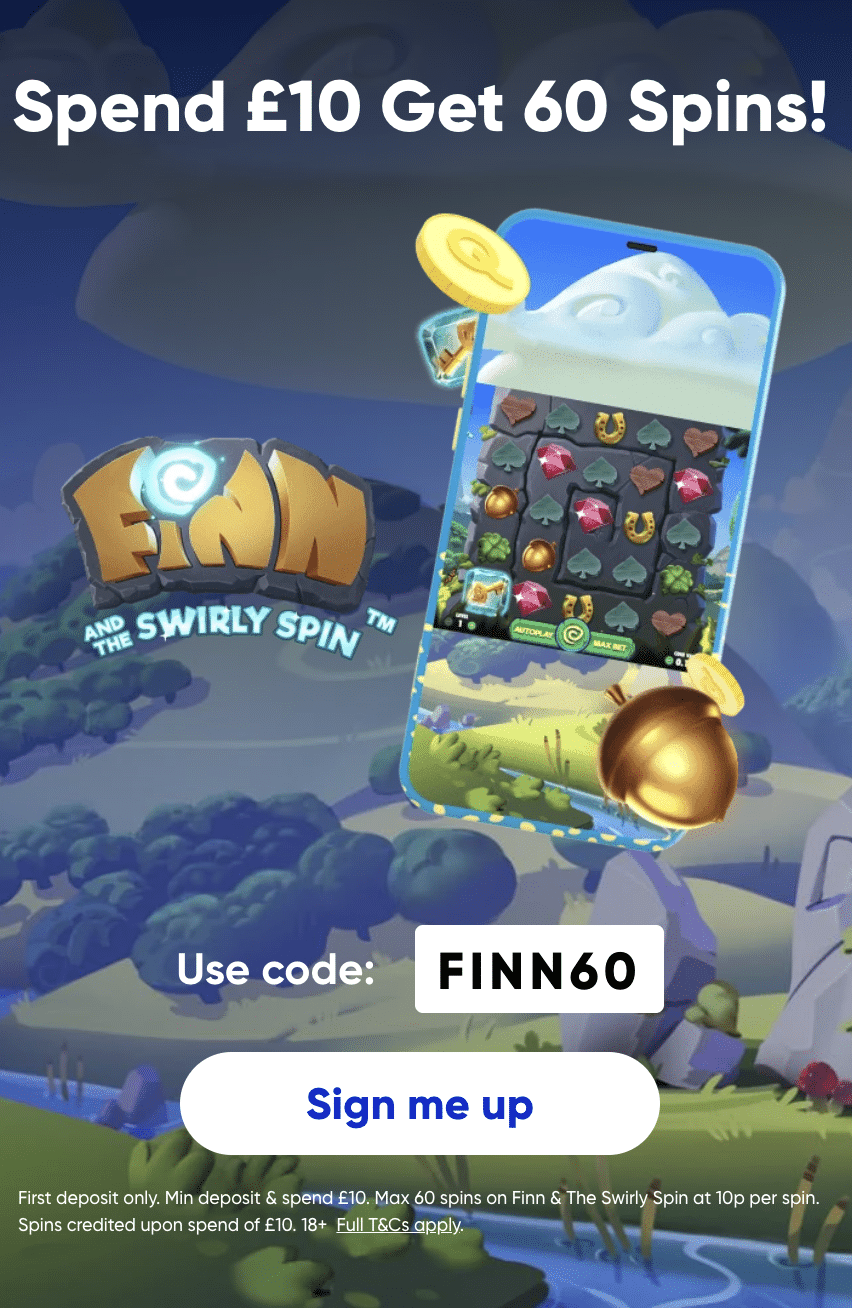 MrQ promo code: 60 free spins