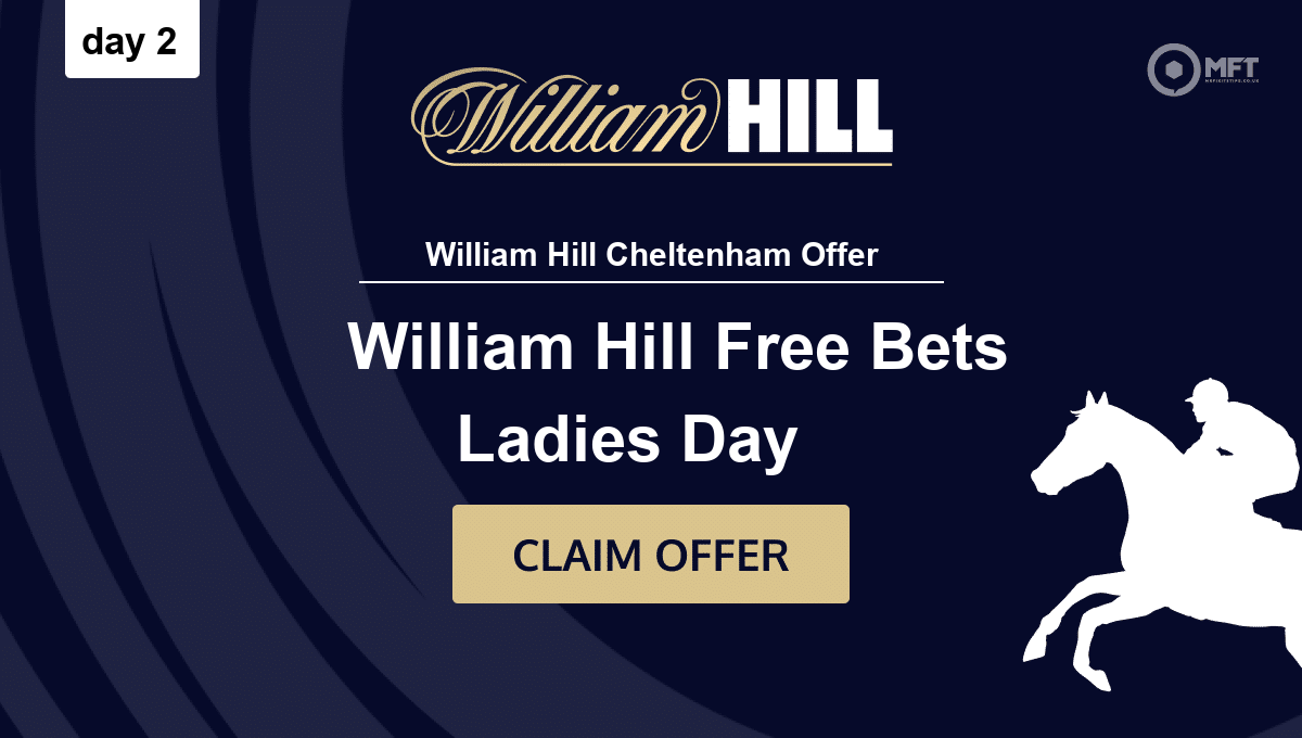 Cheltenham offer: Bet £10, get £40 with William Hill