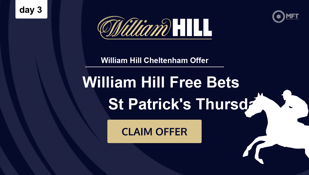 Cheltenham offer: Bet £10, get £40 with William Hill