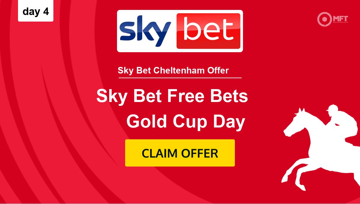 Sky Bet Cheltenham offer: Get £40 for day 4