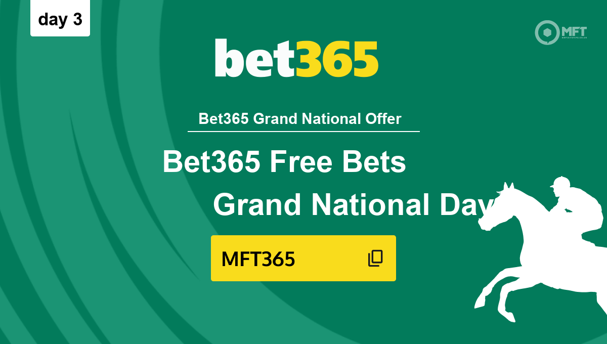 Bet365 Grand National free bet: Claim £30 for day 3