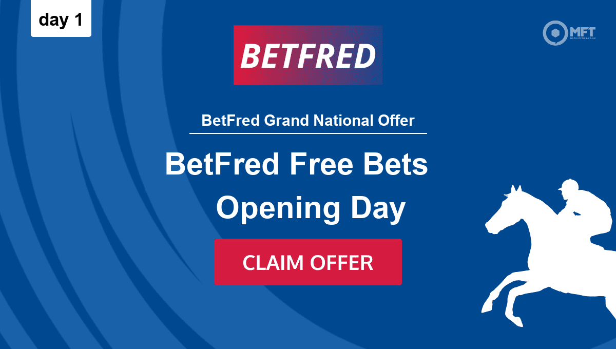 BetFred Aintree Grand National offer: Bet £10, Get £50 for Opening Day