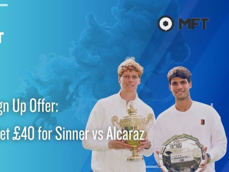 Unibet Bet £10 Get £40: Bet on Sinner vs Alcaraz at Flushing Meadows