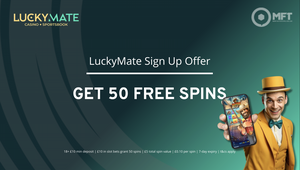 LuckyMate sign up offer