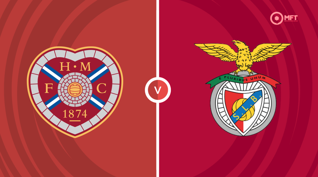Hearts v Benfica