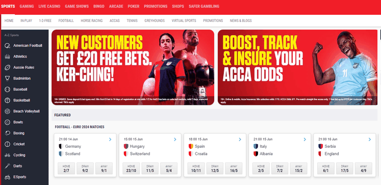 Ladbrokes euro 2024 offer