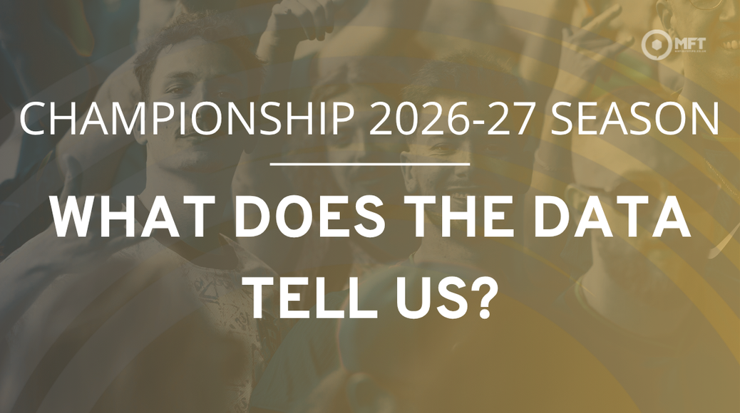 Championship - What does the data tell us