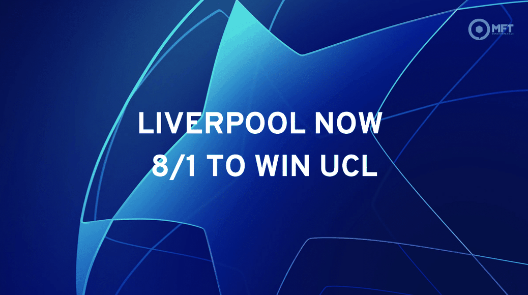 Liverpool odds to win the Champions League