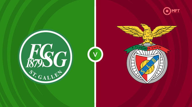 St Gallen vs Benfica Prediction and Betting Tips