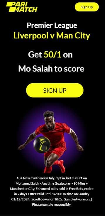 parimatch liverpool vs man city salah offer