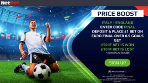 Betting Offer: Get 50/1 For A Goal To Be Scored in Italy v England