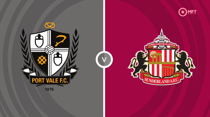 Port Vale vs Sunderland Prediction and Betting Tips