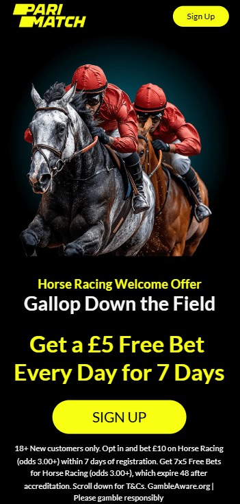 Parimatch racing offer