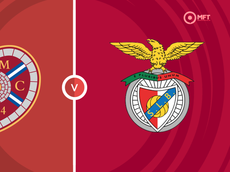 Hearts vs Benfica Prediction and Betting Tips &ndash; 2026-08-13