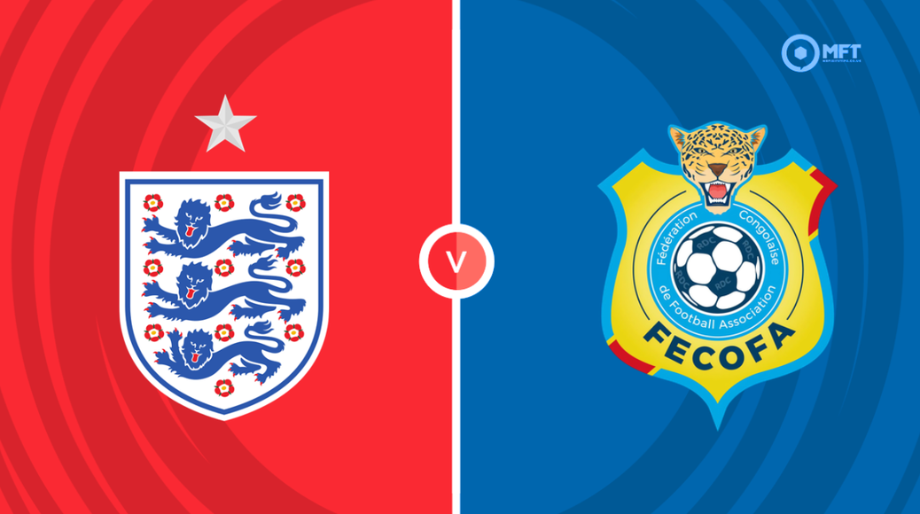 England v DR Congo