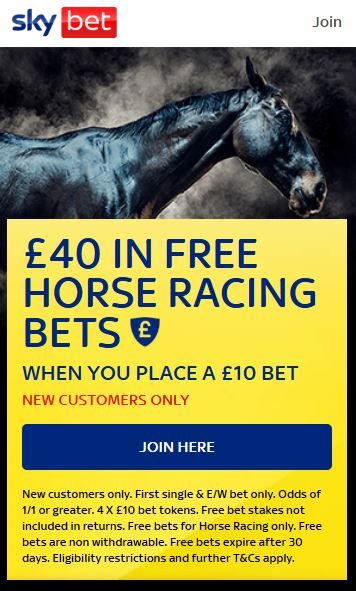 sky bet racing offer