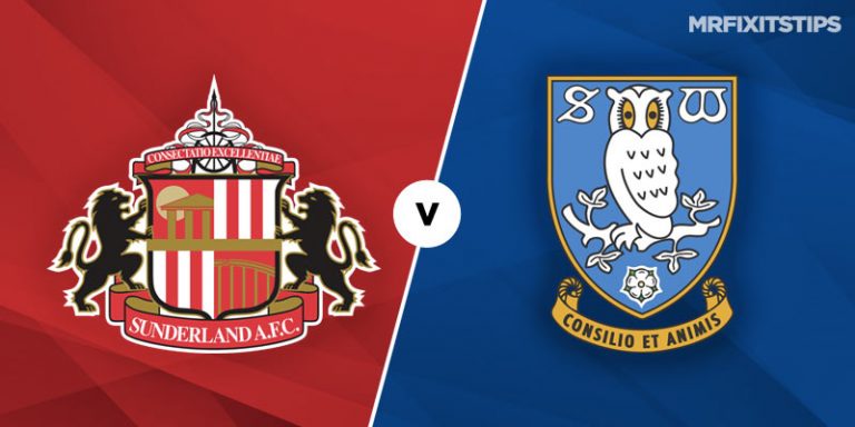 Aug 16 Sunderland v Sheff Wed Betting Tips