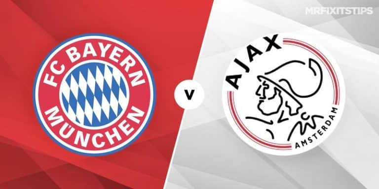Oct 2: Bayern Munich v Ajax Betting Tips - MrFixitsTips
