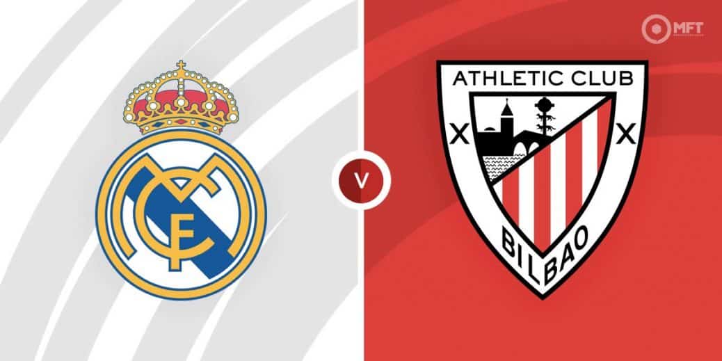 Match Real Madrid VS Athletic Bilbao Supercopa de