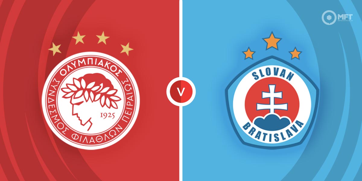 Olympiakos vs Slovan Bratislava Prediction and Betting Tips