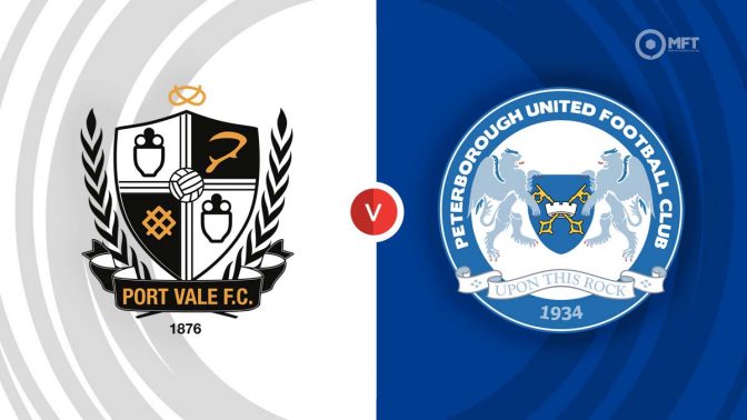 Port Vale vs Peterborough United Prediction and Betting Tips