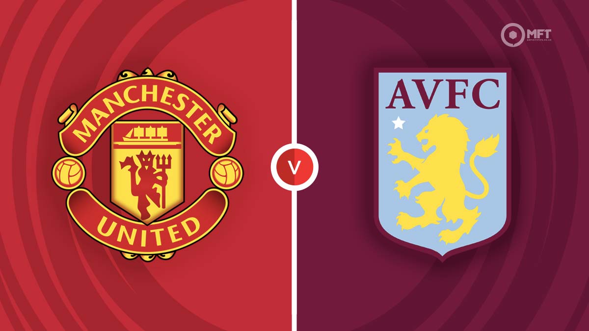 What channel is man cheap utd v aston villa on