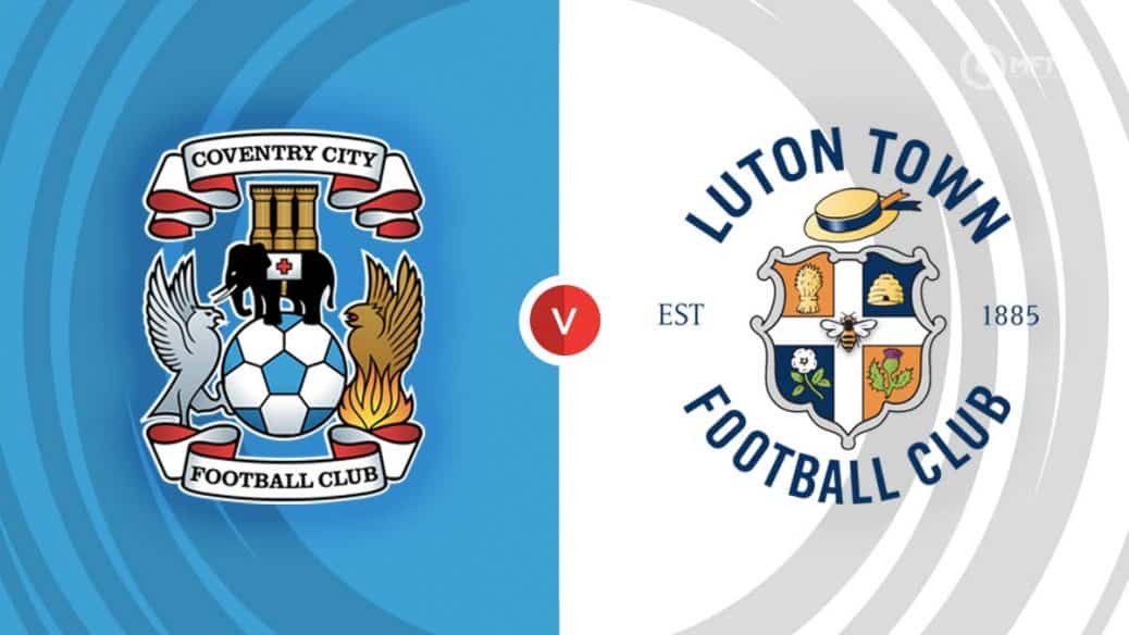 Coventry City x Luton Town: onde assistir, horário e prováveis