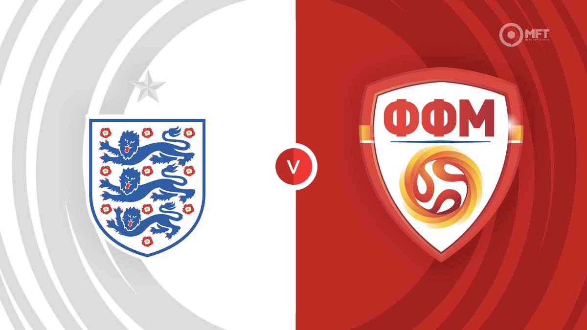 England vs North Macedonia Prediction and Betting Tips