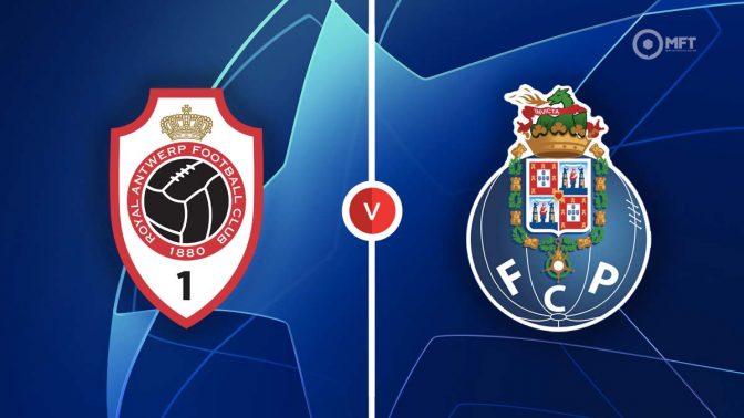Antwerp vs FC Porto Prediction and Betting Tips