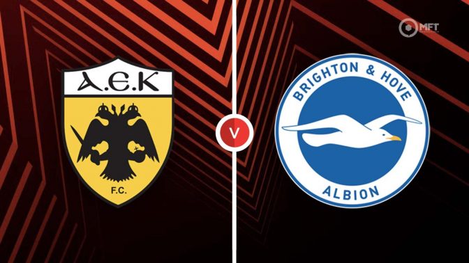 AEK Athens vs Brighton and Hove Albion Prediction and Betting Tips