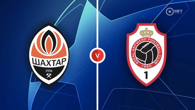 Shakhtar Donetsk vs Antwerp Prediction and Betting Tips