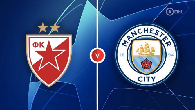 Red Star Belgrade vs Manchester City Prediction and Betting Tips